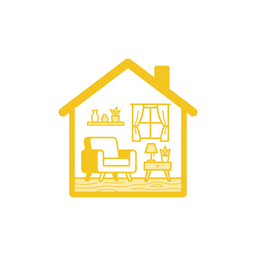 주거 공간 인테리어 아이콘